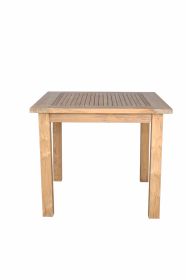 Bahama 35" Square Table Small Slats