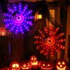 Halloween Lights Decorations , Waterproof Fairy Halloween Lights Outdoor, Indoor Halloween Decorations for Party Yard Room Decorations - orange