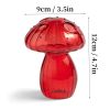 7 Style Mushroom Glass Vase Creative Hydroponics Vases Aromatherapy Bottle Desktop Crafts Ornament Living Room Home Office Decor - HGA0012459-B - CN