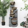 42.5inches Garden Water Fountain for Home Garden Decor - 42.5inches