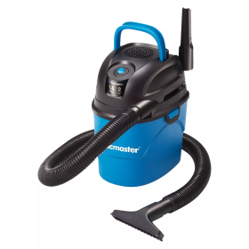 1.5-Gallon Wet/Dry Vac with Bonus Car Nozzle - blue.