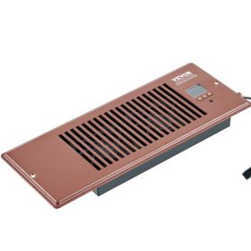 VEVOR Register Booster Fan, Quiet Vent Booster Fan Fits 4' x 12' Register Holes, with Remote Control and Thermostat Control