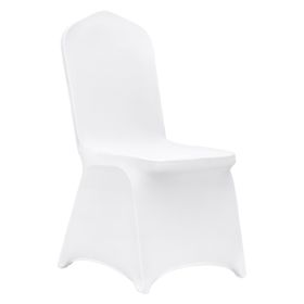 Spandex Chair Covers White Chair Covers 50pcs Wedding Party Banquet Elastic - Default