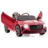 12V Battery Powered Licensed Bentley Bacalar Kids Ride-on Racer Car - Red