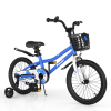 18 Inch Kids Bike with Kickstand and Coaster Brake for 4-8 Years Old - Blue