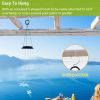 Solar Powered Dragonfly Lights Wind Chimes LED Color Changing Hanging Wind Lamp Waterproof Decorative Night Lamp - Multi-Color