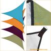 9.84ft Shade Sail Patio Cover Shade Canopy Camping Sail Awning Sail Sunscreen Shelter Triangle Cover - Purple