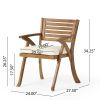 HERMOSA KD WOOD DINING CHAIR - as Pic