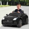 12V Jaguar F-Type SVR Licensed Kids Ride On Car1 - Black