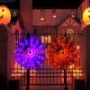 Halloween Lights Decorations , Waterproof Fairy Halloween Lights Outdoor, Indoor Halloween Decorations for Party Yard Room Decorations - purple