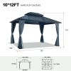 Luxembourg Gazebo (Powder Coated) - 10*12FT