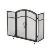 FOLDING SCREEN WITH DOORS AND 4 PCS TOOL SETS - as Pic