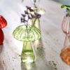 7 Style Mushroom Glass Vase Creative Hydroponics Vases Aromatherapy Bottle Desktop Crafts Ornament Living Room Home Office Decor - HGA0012459-B - CN