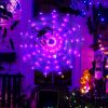 Halloween Lights Decorations , Waterproof Fairy Halloween Lights Outdoor, Indoor Halloween Decorations for Party Yard Room Decorations - purple