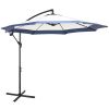 Outdoor beach umbrella /Cantilever Umbrella (Swiship-Ship)(Prohibited by WalMart) - as picture