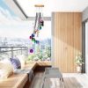 1pc Colorful Wind Chimes For Outside With 4 Aluminum Tubes Comes With 11 Bells For Home Garden Yard Patio Decor - Wind Chime