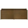 Garden Planter Honey Brown 78.7"x19.7"x27.6" Solid Wood Pine - Brown