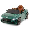 12V Battery Powered Licensed Bentley Bacalar Kids Ride-on Racer Car - Green