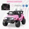 12V 7Ah Licensed Toyota FJ Cruiser Electric Car with Remote Control - Pink