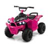 12V Kids Ride On ATV with High/Low Speed and Comfortable Seat - Pink