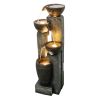 40inches Pots Outdoor Garden Water Fountain with Warm LED lights - 40inches