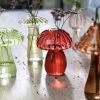 7 Style Mushroom Glass Vase Creative Hydroponics Vases Aromatherapy Bottle Desktop Crafts Ornament Living Room Home Office Decor - HGA0012459-B - CN