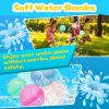 12Pcs Reusable Water Balloons Refillable Silicone Water Bombs for Water Games Water Balls for Summer Fun - Random Delivery