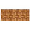 10 pcs Acacia Decking Tiles 11.8"x11.8" - Brown